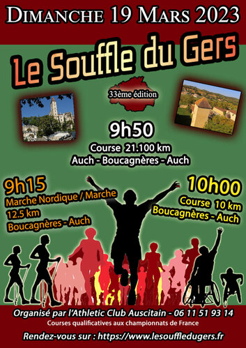 Course pédestre  le souffle du Gers 